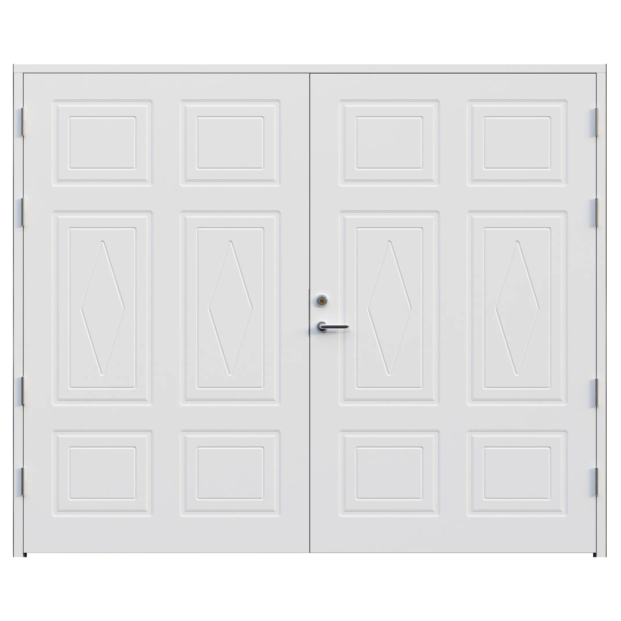 Garageport Leksandsdörren Kullsbjörken Classic