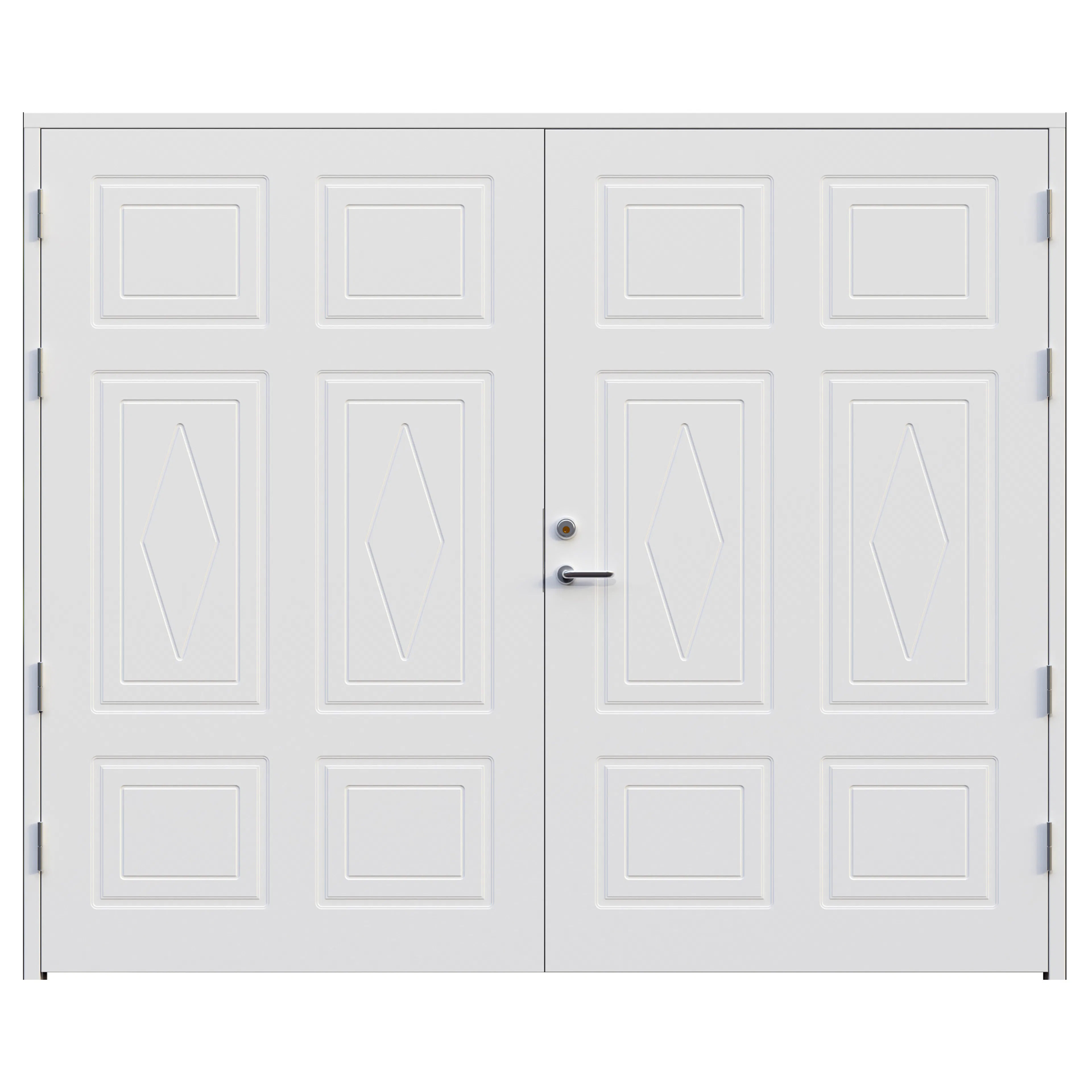 Garageport Leksandsdörren Kullsbjörken Classic