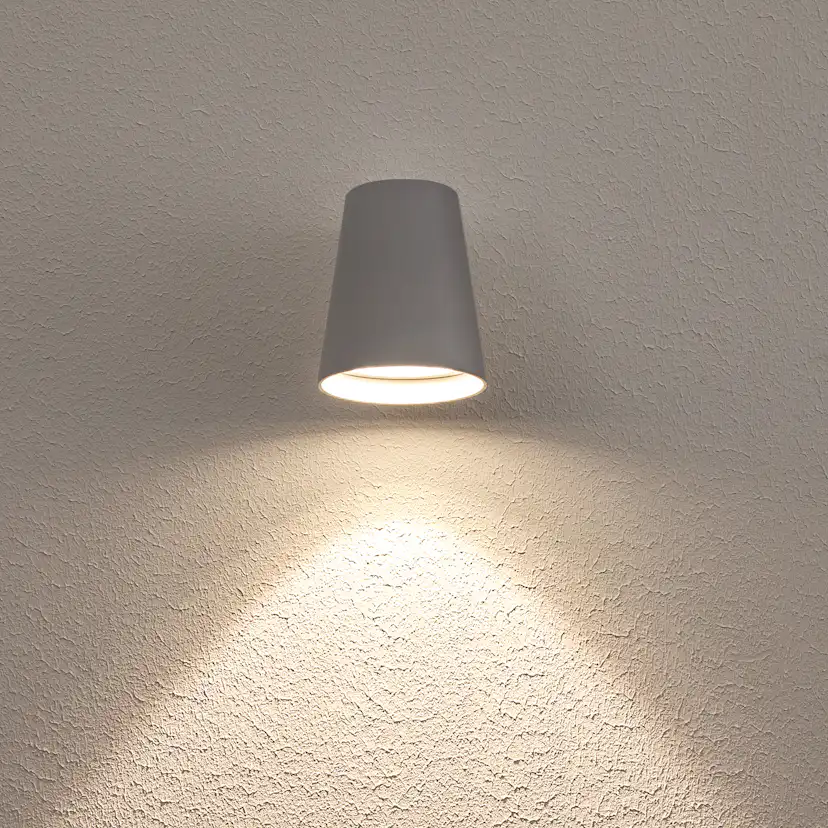 Vägglampa Hide-a-lite Cone GU10