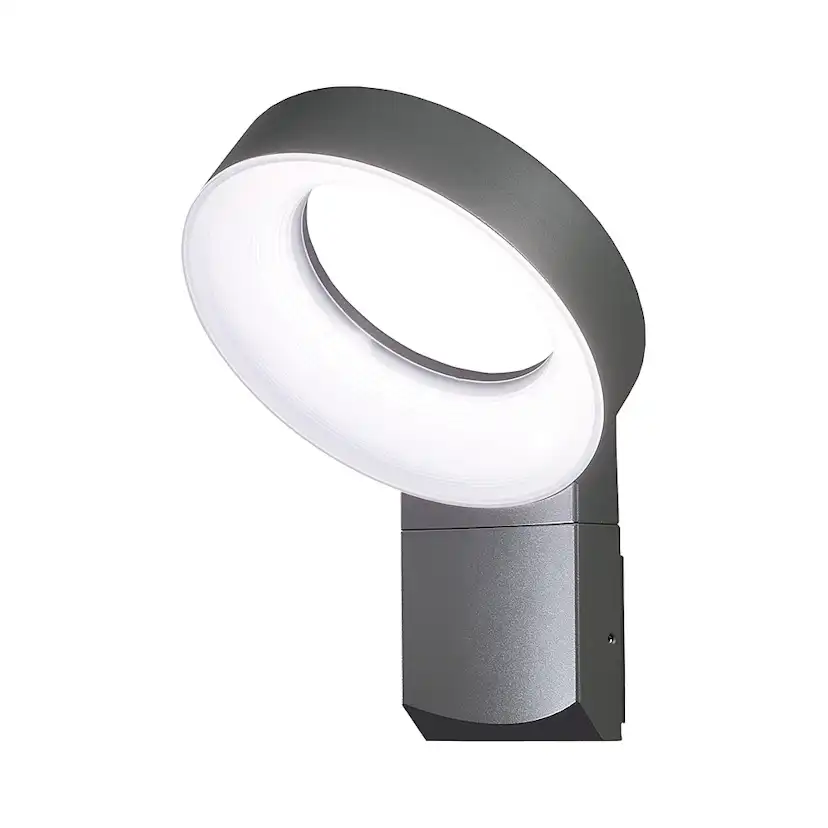 Vägglykta Gnosjö Konstsmide Asti LED High Power Mörkgrå