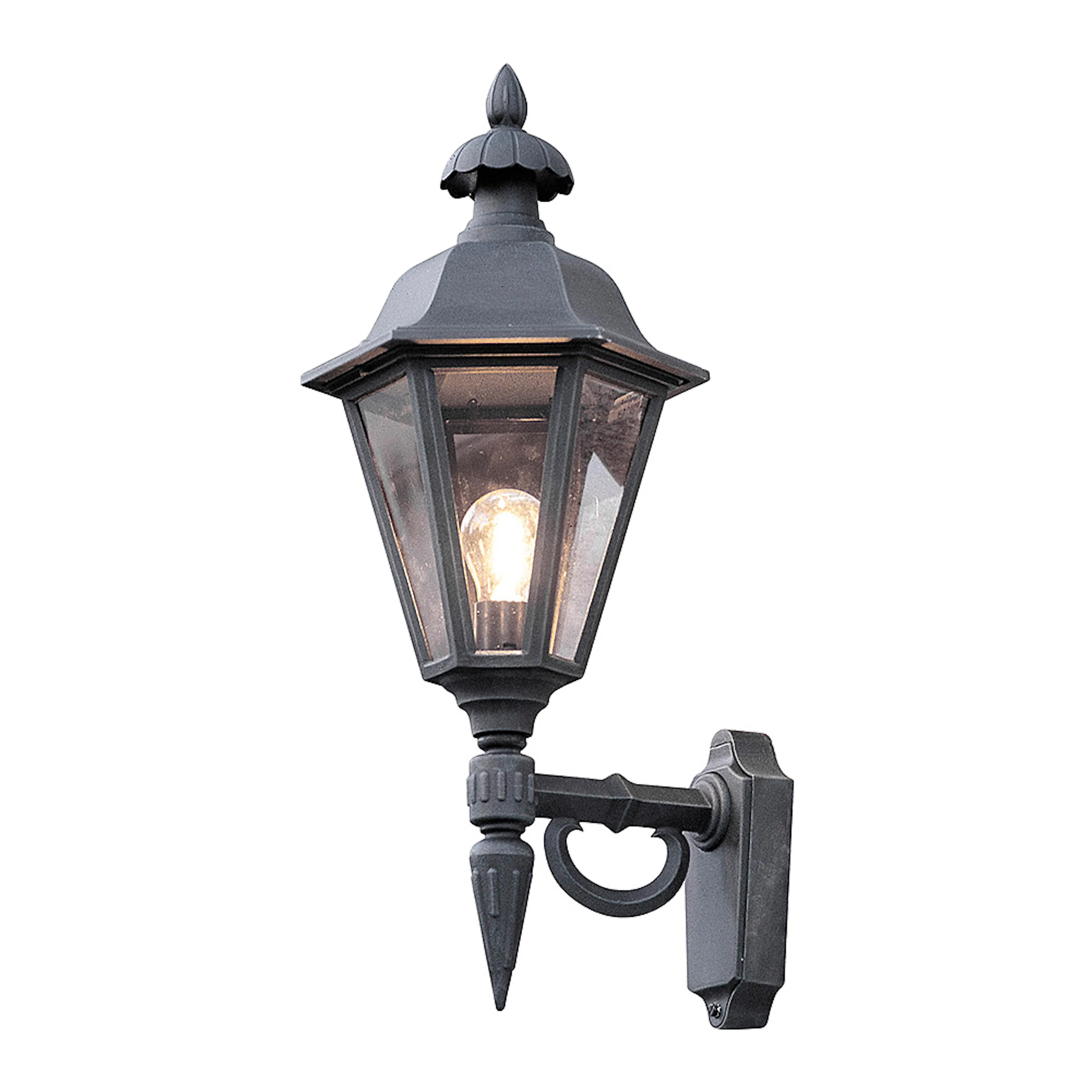 Vägglykta Gnosjö Konstsmide Pallas 481 Upp E27