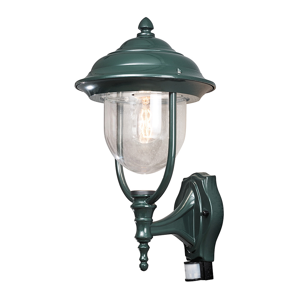 Vägglykta Gnosjö Konstsmide Parma Upp E27 Rörelsevakt