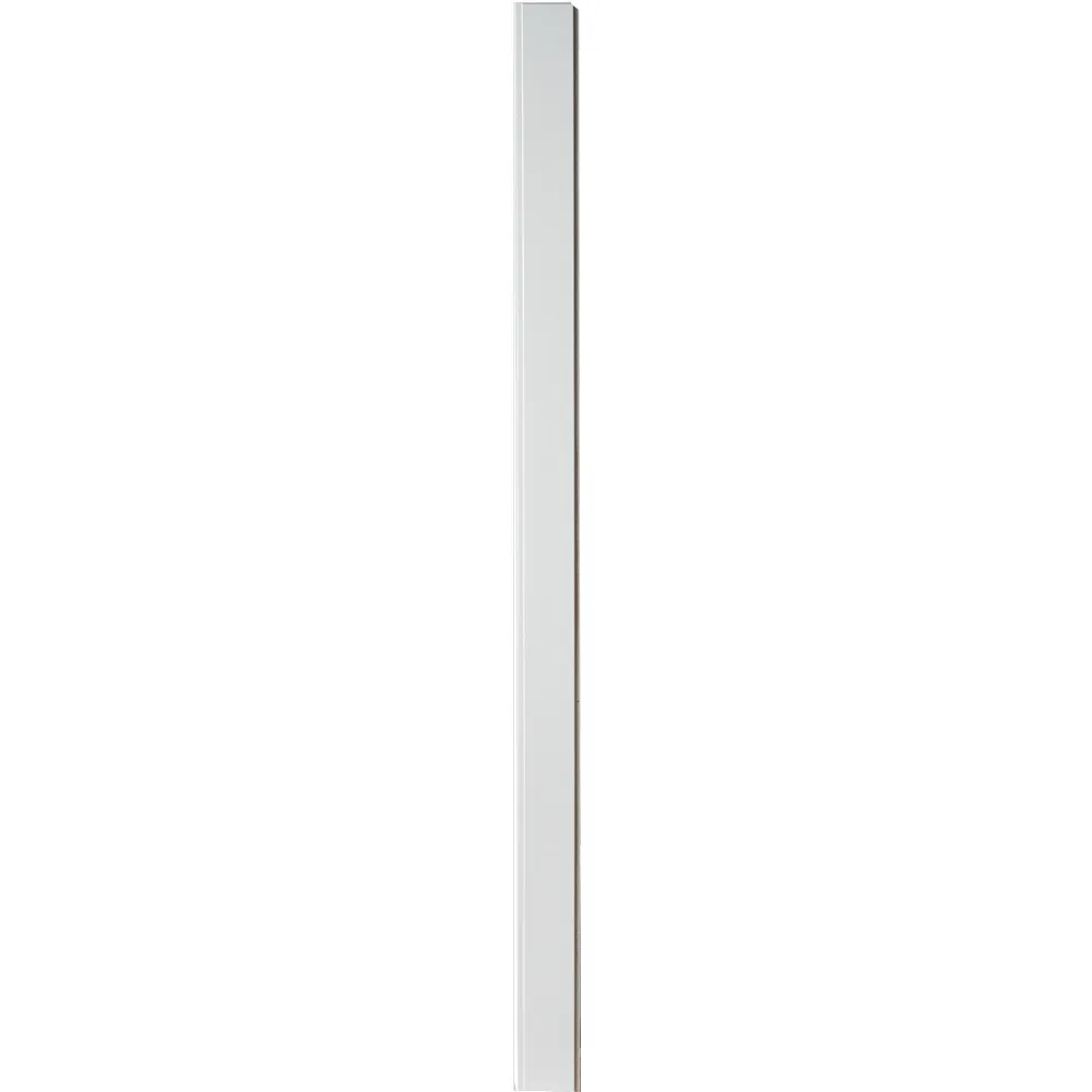 Väggpanel Huntonit penselmålad Vit