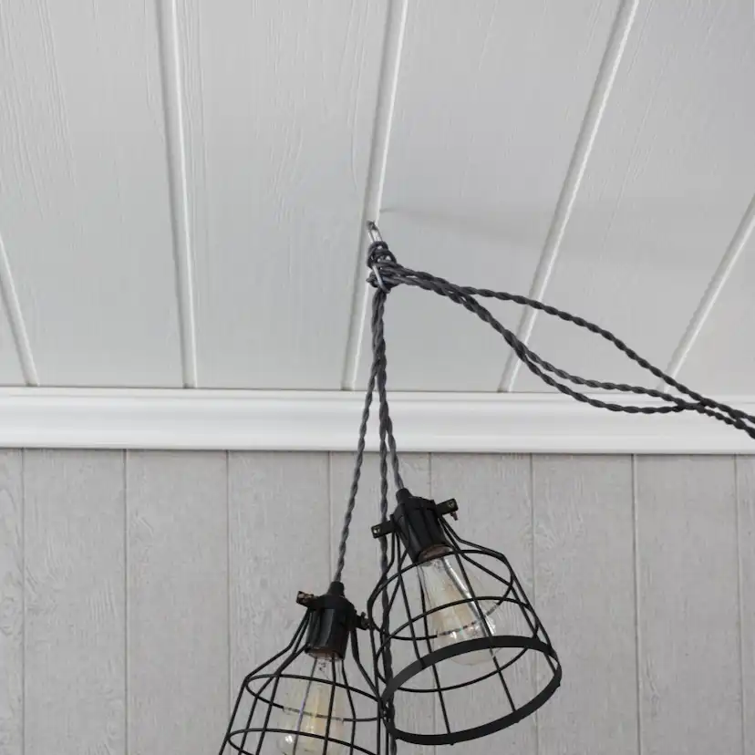 Väggpanel Huntonit Wood Vit