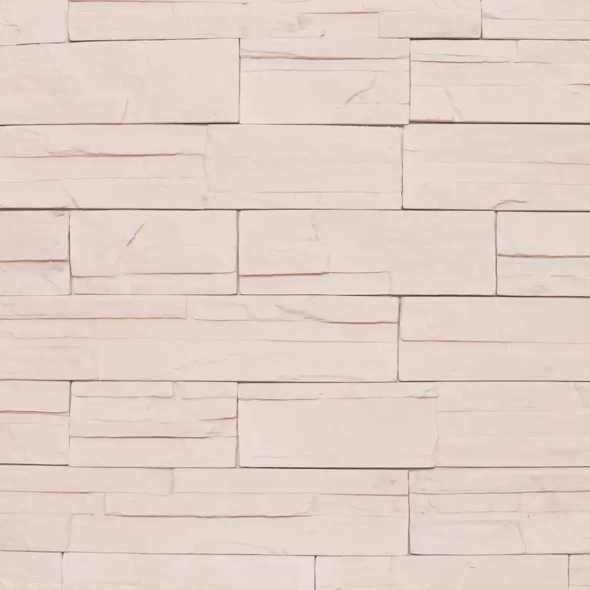 Väggsten ArtStone Flatsten Profit Rustic Stone White