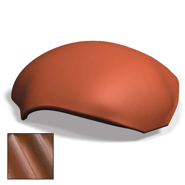 Antik Tegelröd/Svart