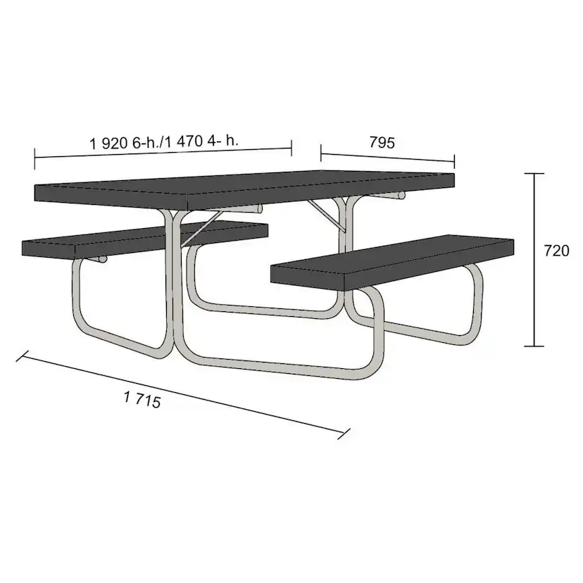Sittgrupp Varax Breikki Utomhus