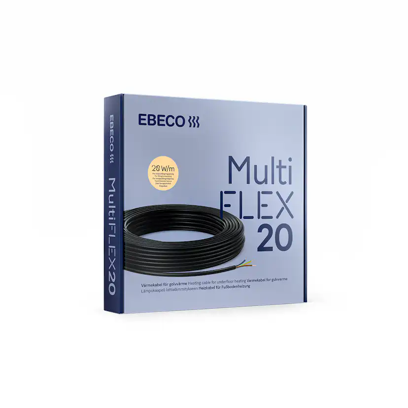 Värmekabel Ebeco Multiflex 20