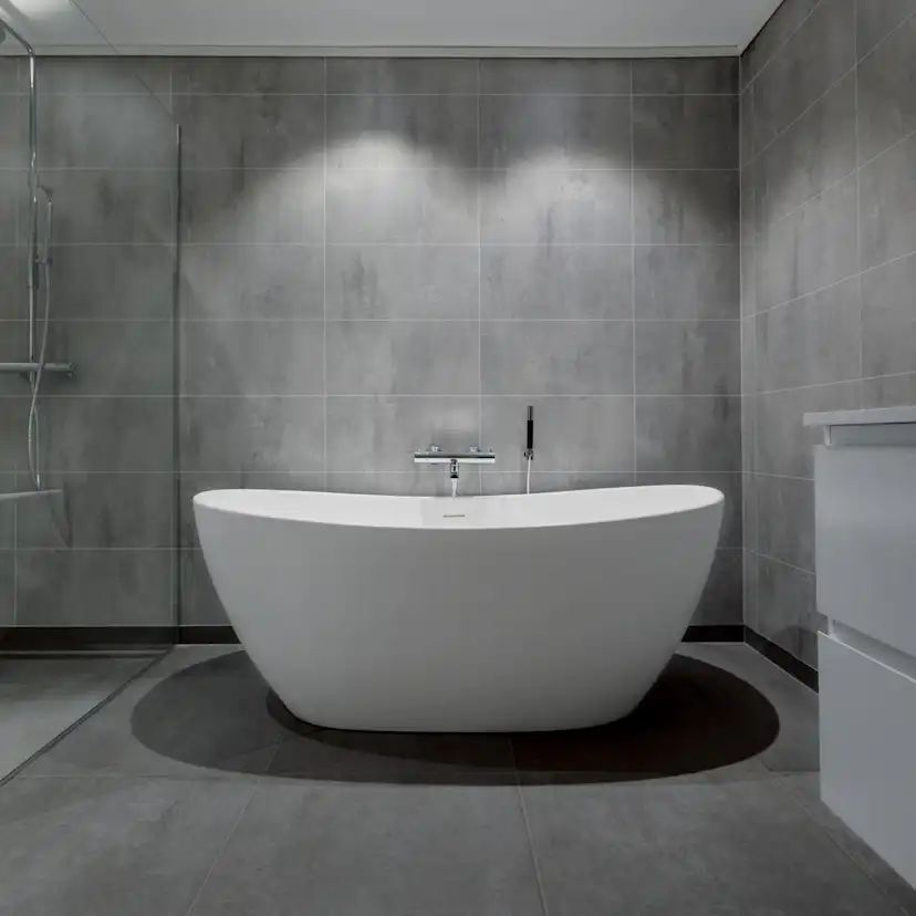 Våtrumsskiva BerryAlloc Cement Satin Finish 60x30