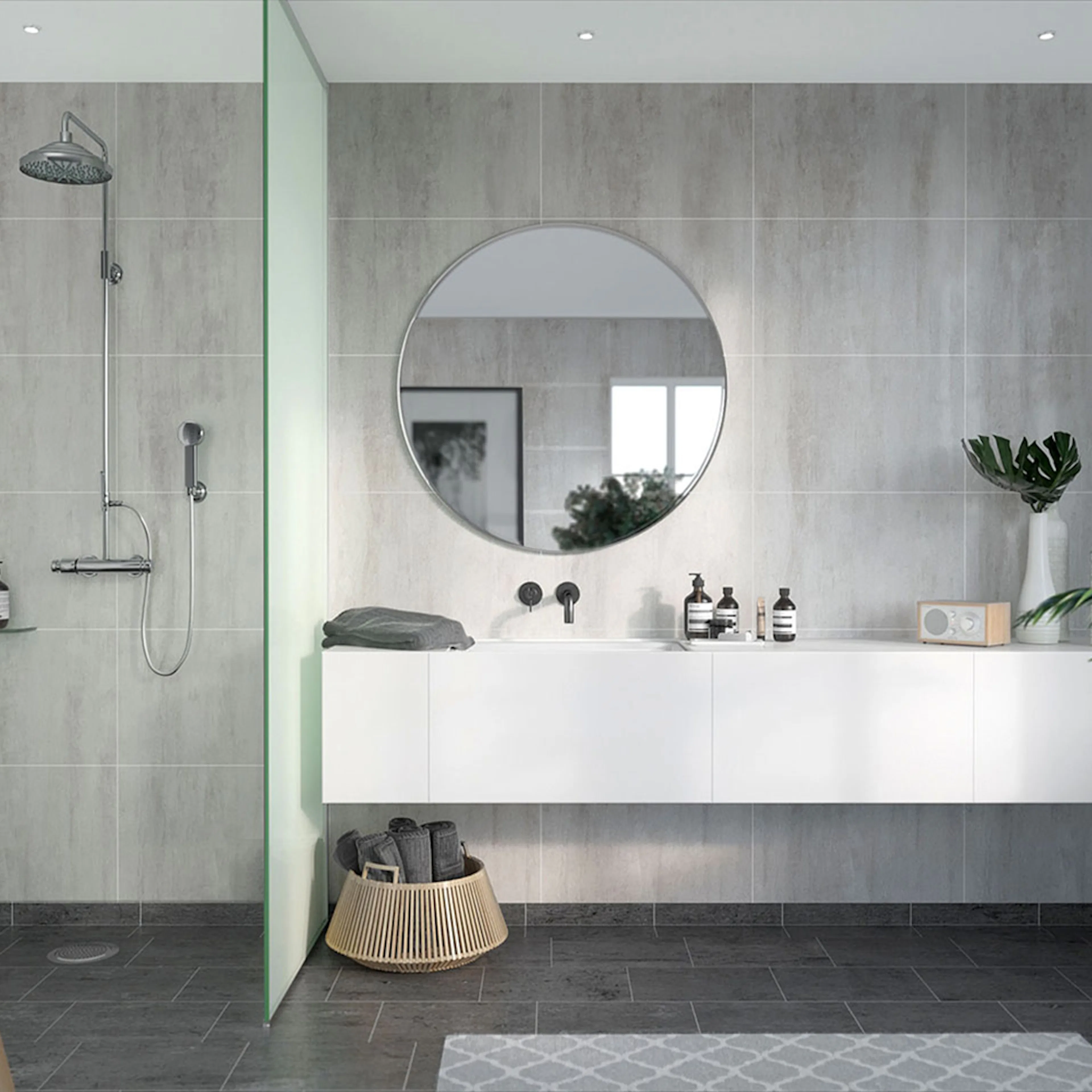 Våtrumsskiva Fibo Abbey Shale 4281-M6040 GEM