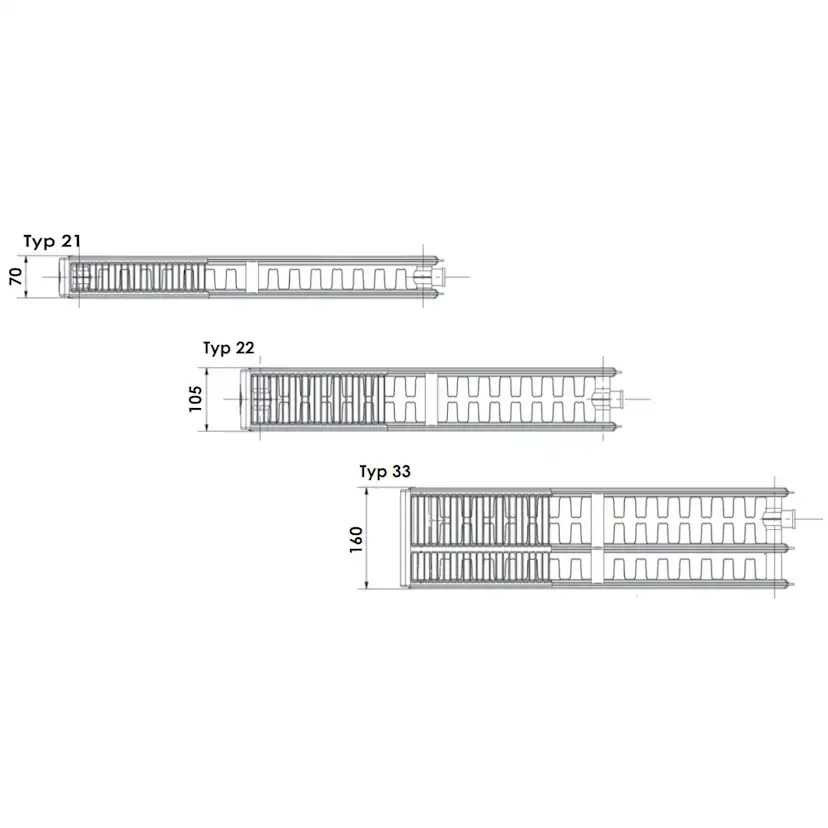Vattenburet Element Watt Heating Standard
