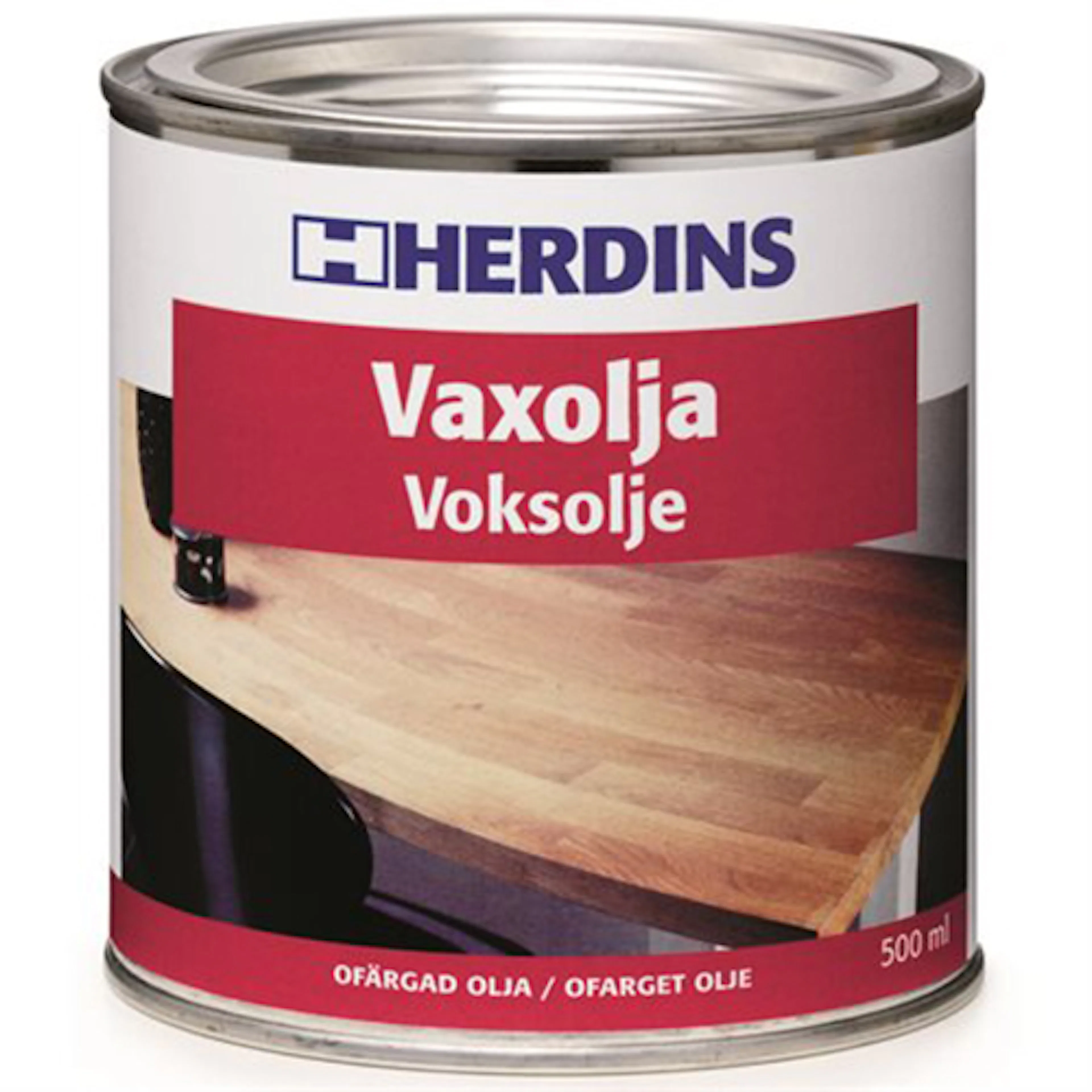 Hårdvaxolja Herdins Vaxolja för Golv & Bänkskiva 500ml