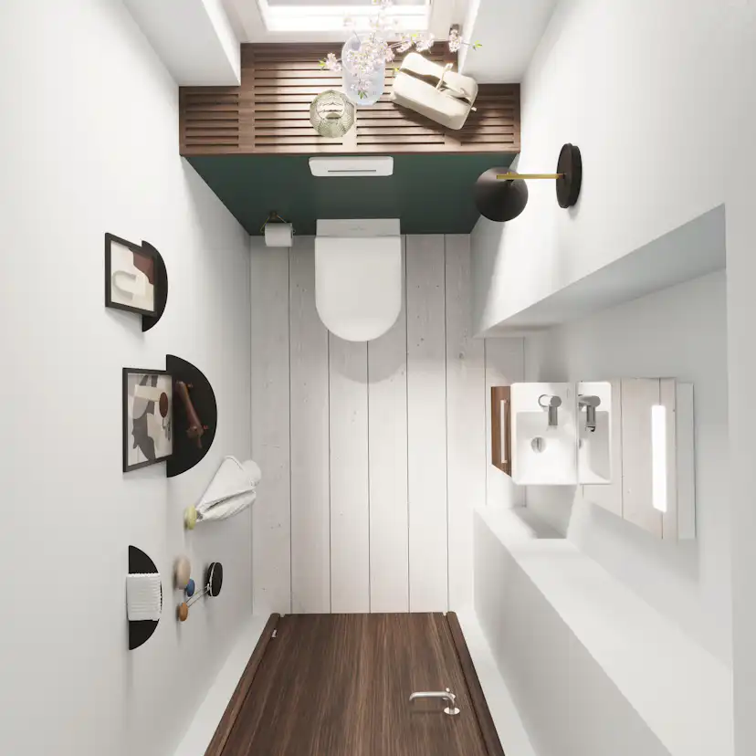 Badrumsspegel Villeroy & Boch More To See 14 med Belysning