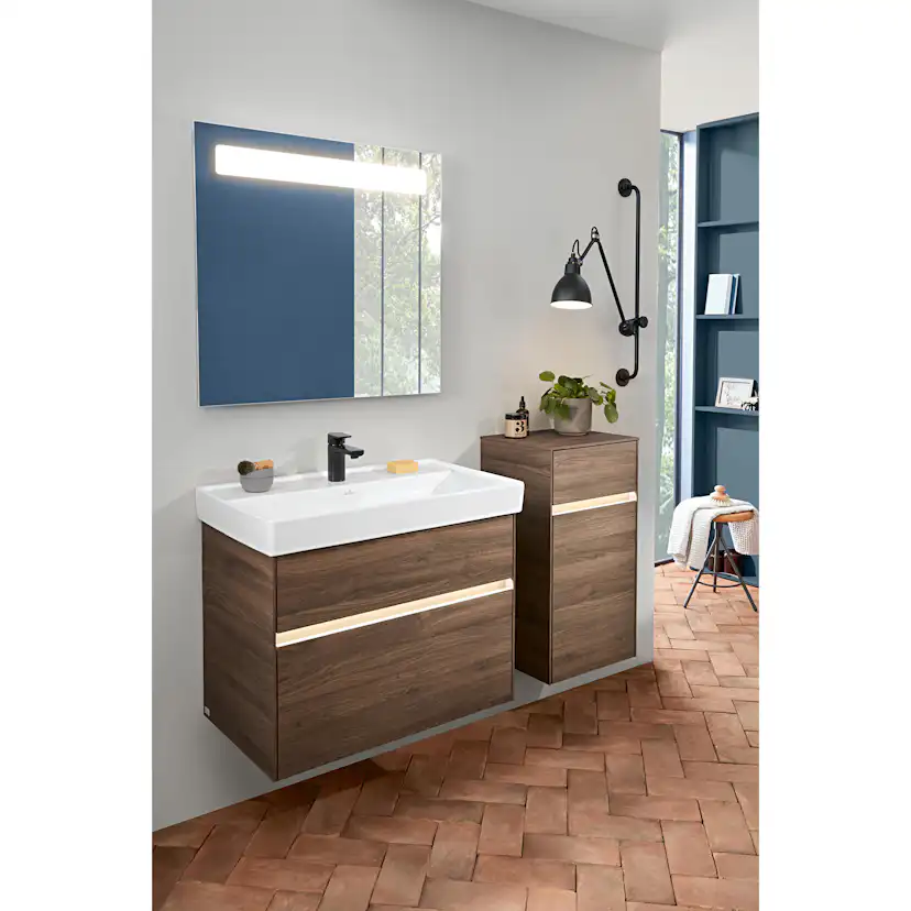 Badrumsspegel Villeroy & Boch More To See 14 med Belysning