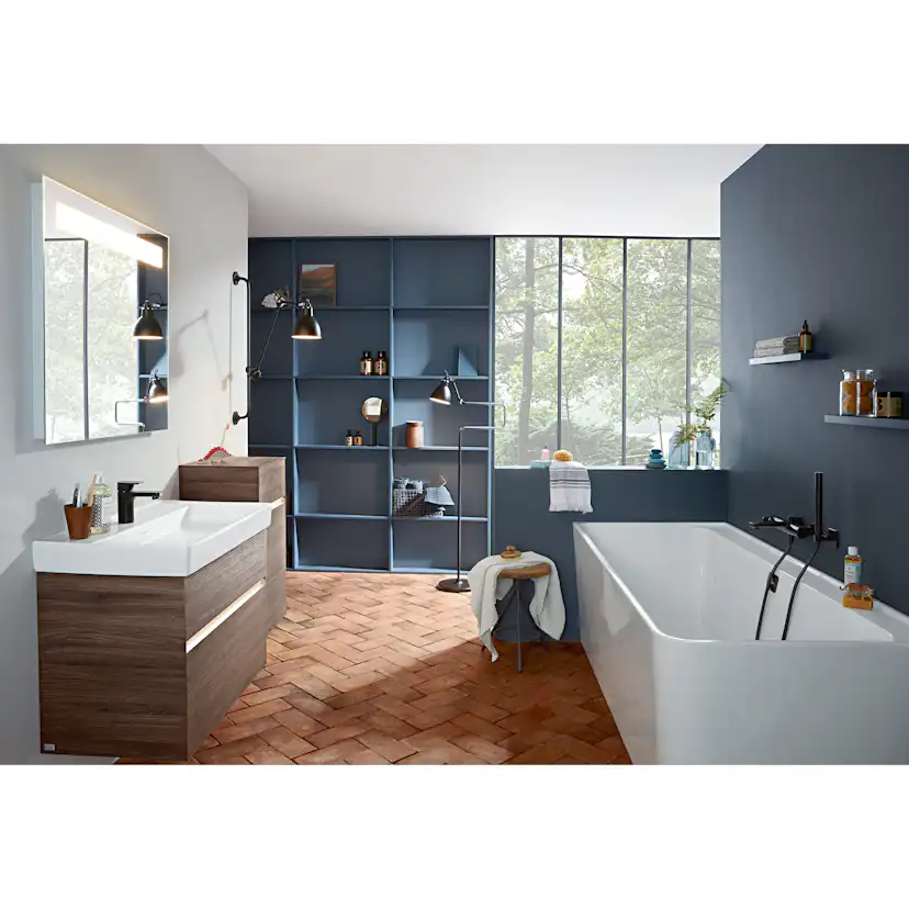Tvättställsskåp Villeroy & Boch Collaro med 2 Lådor för Inbyggt Skåpstvättställ