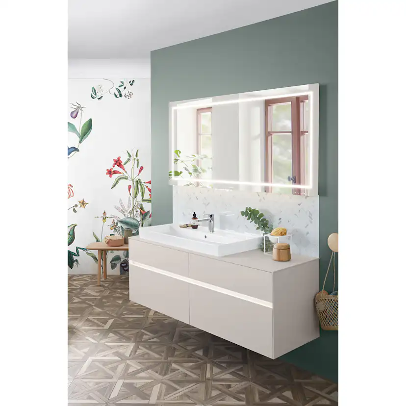 Tvättställsskåp Villeroy & Boch Collaro 160 cm med 4 Lådor för Ovanpåliggande Skåpstvättställ