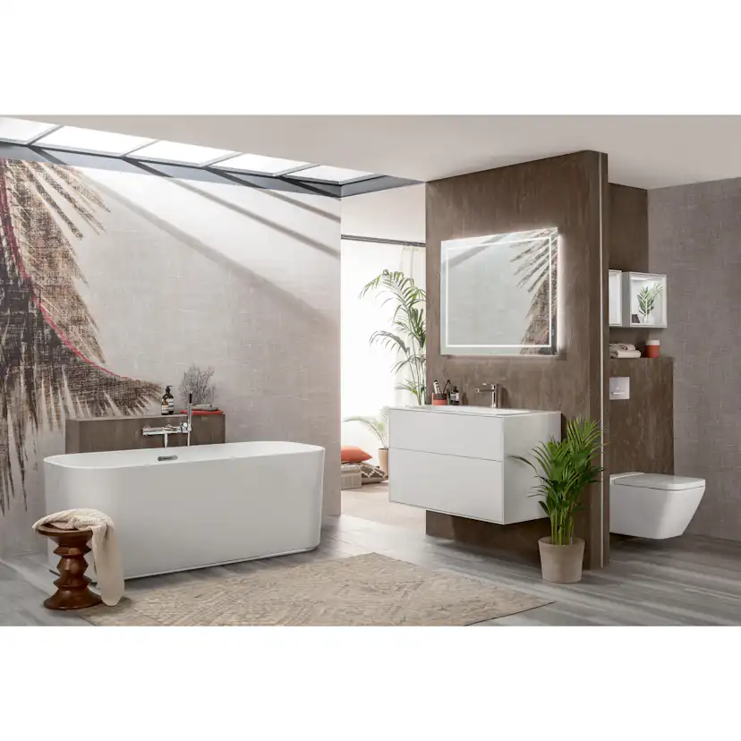 Badrumsspegel Villeroy & Boch Finion med Belysning