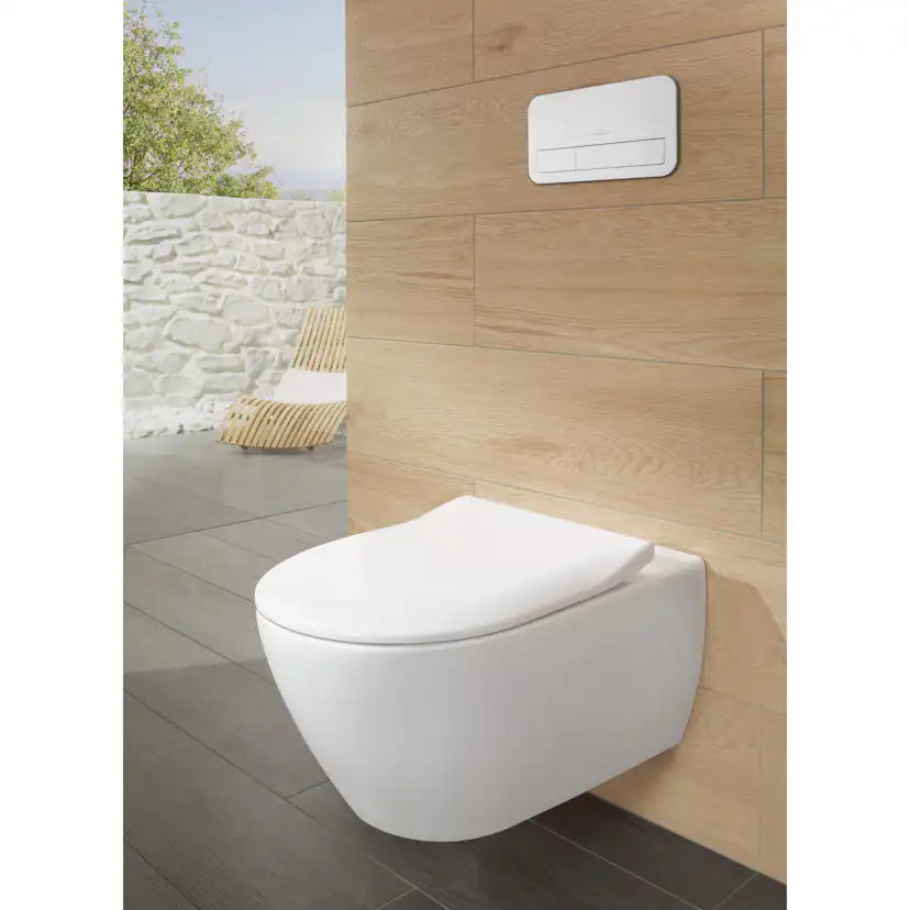 Vägghängd Toalettstol Villeroy & Boch Subway 2.0 med DirectFlush
