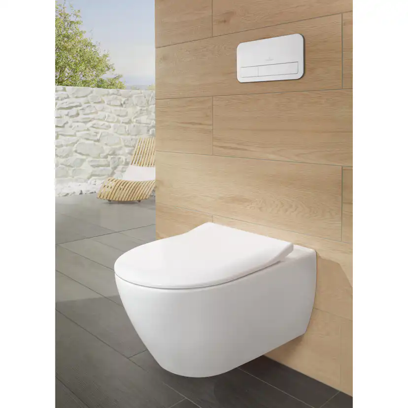 Vägghängd Toalettstol Villeroy & Boch Subway 2.0 med DirectFlush