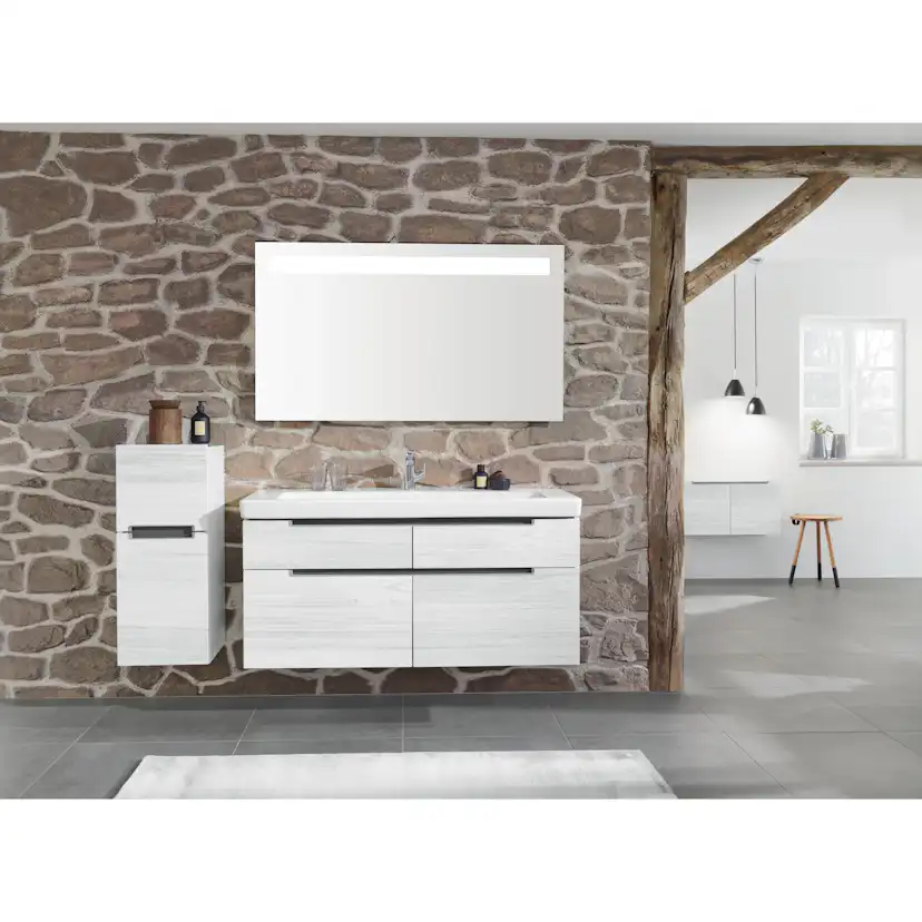 Tvättställsskåp Villeroy & Boch Subway 2.0 med 4 Lådor för Skåpstvättställ