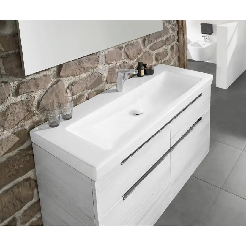 Tvättställsskåp Villeroy & Boch Subway 2.0 med 4 Lådor för Skåpstvättställ