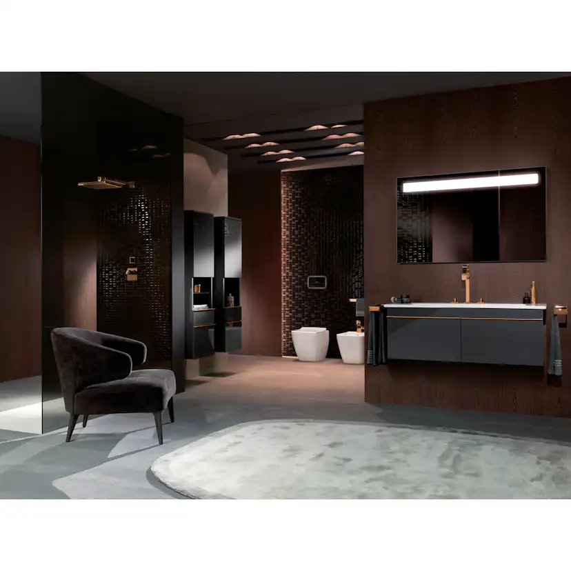 Tvättställsskåp Villeroy & Boch Venticello 115 cm med 2 Lådor för Centrerat Skåpstvättställ