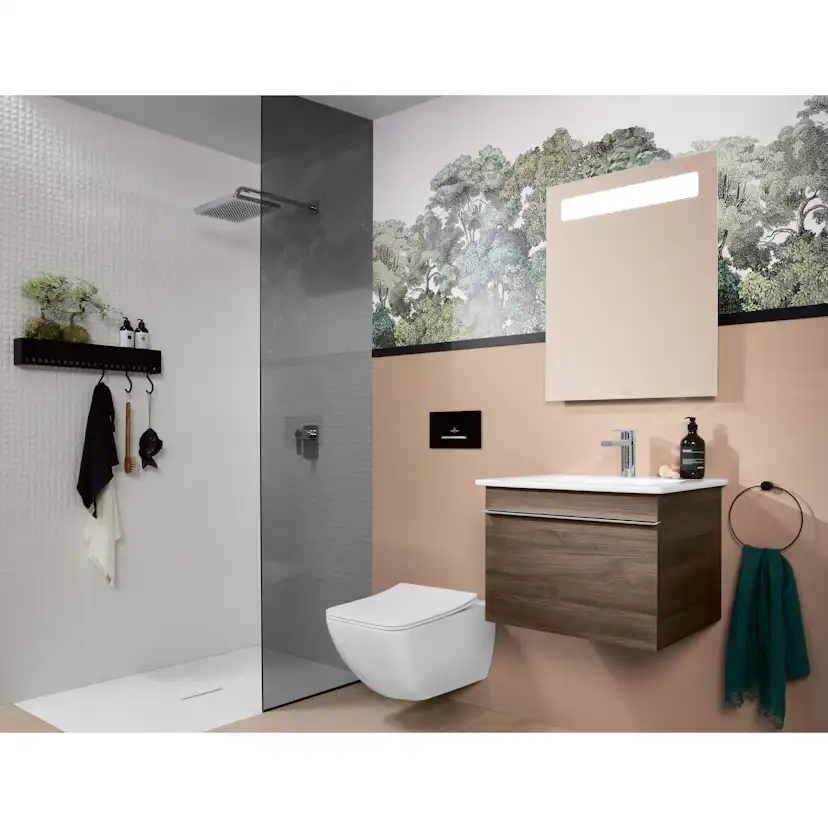 Badrumsspegel Villeroy & Boch More To See 14 med Belysning