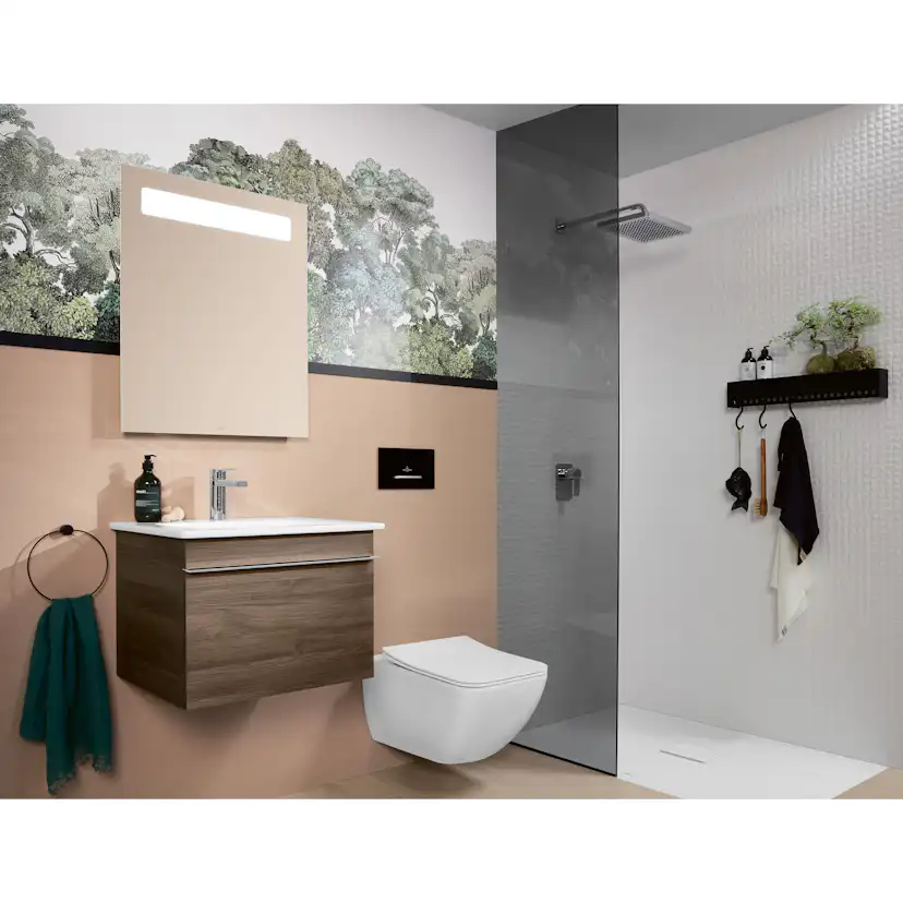 Badrumsspegel Villeroy & Boch More To See 14 med Belysning