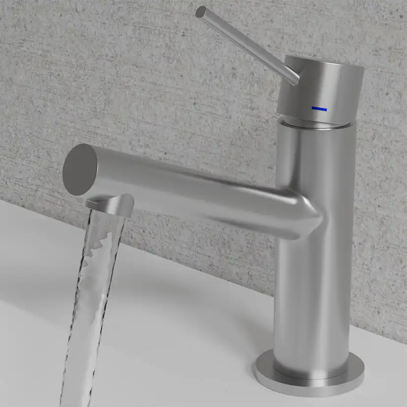 Tvättställsblandare Scandtap Steel Vector