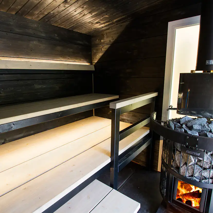 Vedeldade Bastuugn Harvia Legend 150