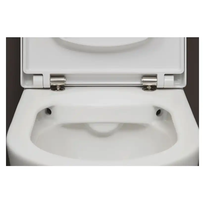 Vägghängd Toalettstol Duravit ME by Starck Rimless 253009 utan Toalettsits