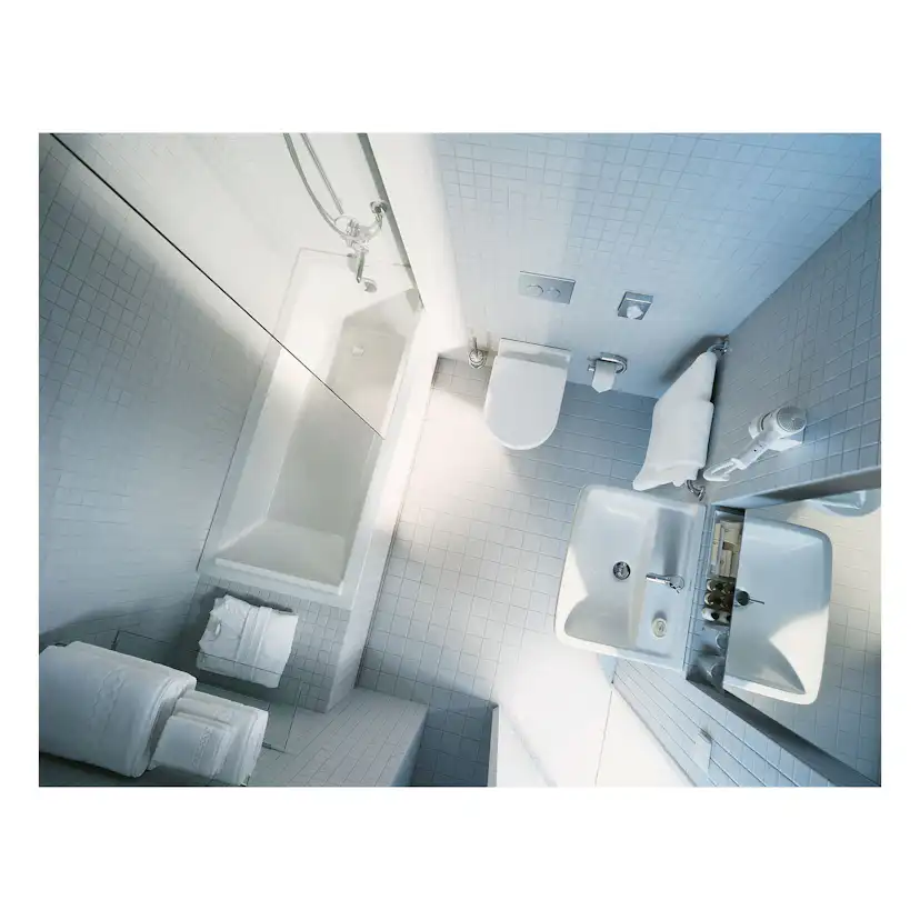 Vägghängd Toalettstol Duravit Starck 3 222509 utan Toalettsits