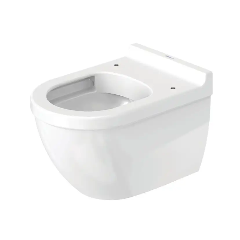 Vägghängd Toalettstol Duravit Starck 3 252709 Rimless utan Toalettsits