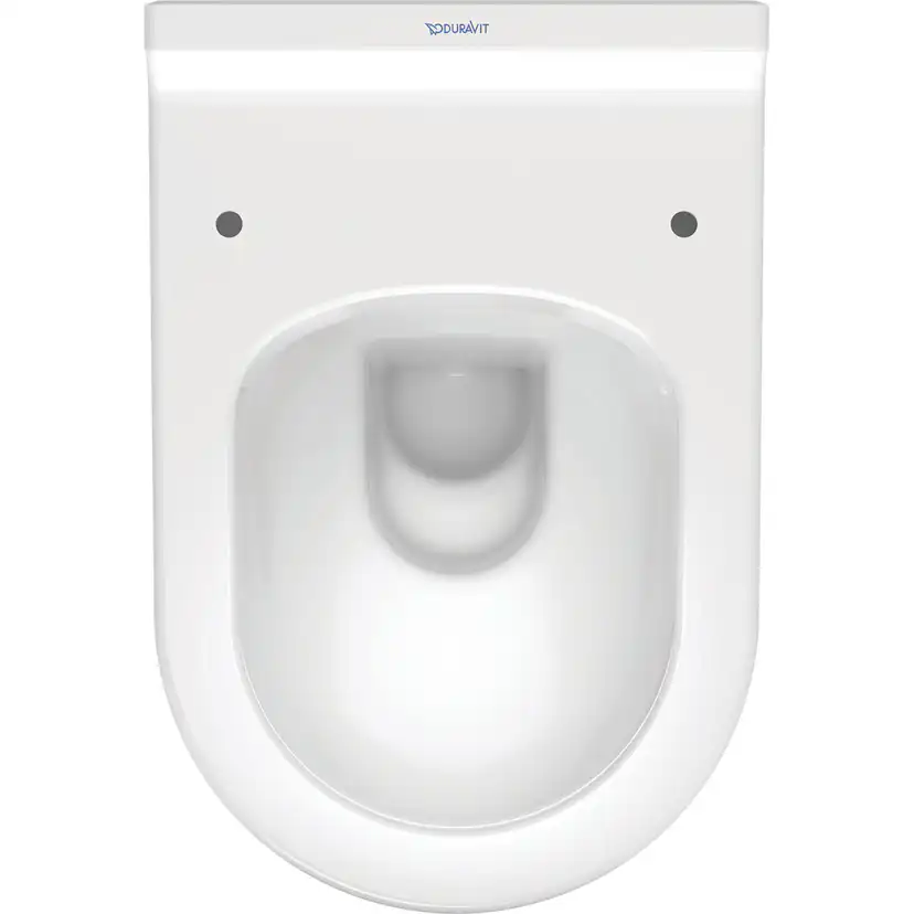 Vägghängd Toalettstol Duravit Starck 3 252709 Rimless utan Toalettsits