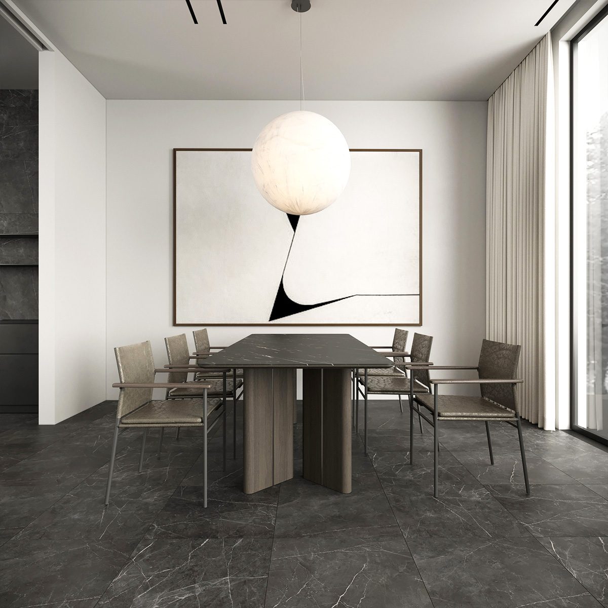 Klinker Venatto Marmor Matt 60x60 cm