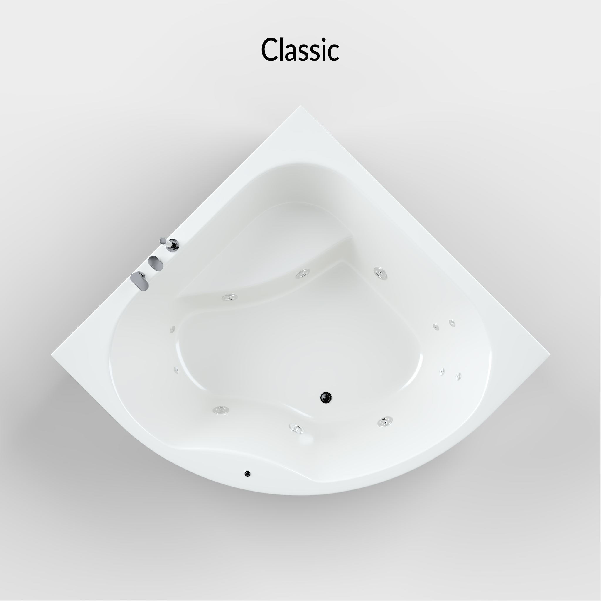 Bubbelbadkar Comfornette Vienna