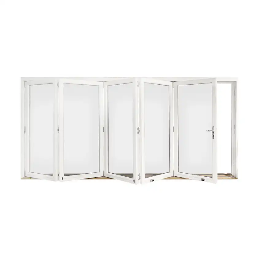 Vikdörr Vilenta Åre Trä/Aluminium 6-Delat