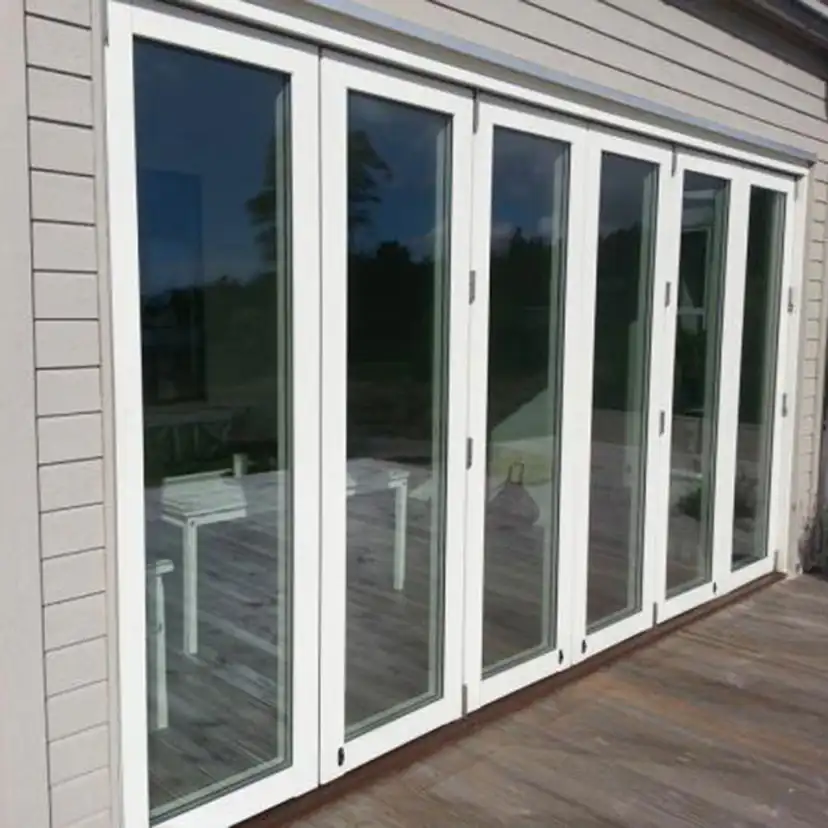 Vikdörr Vilenta Åre Trä/Aluminium 6-Delat