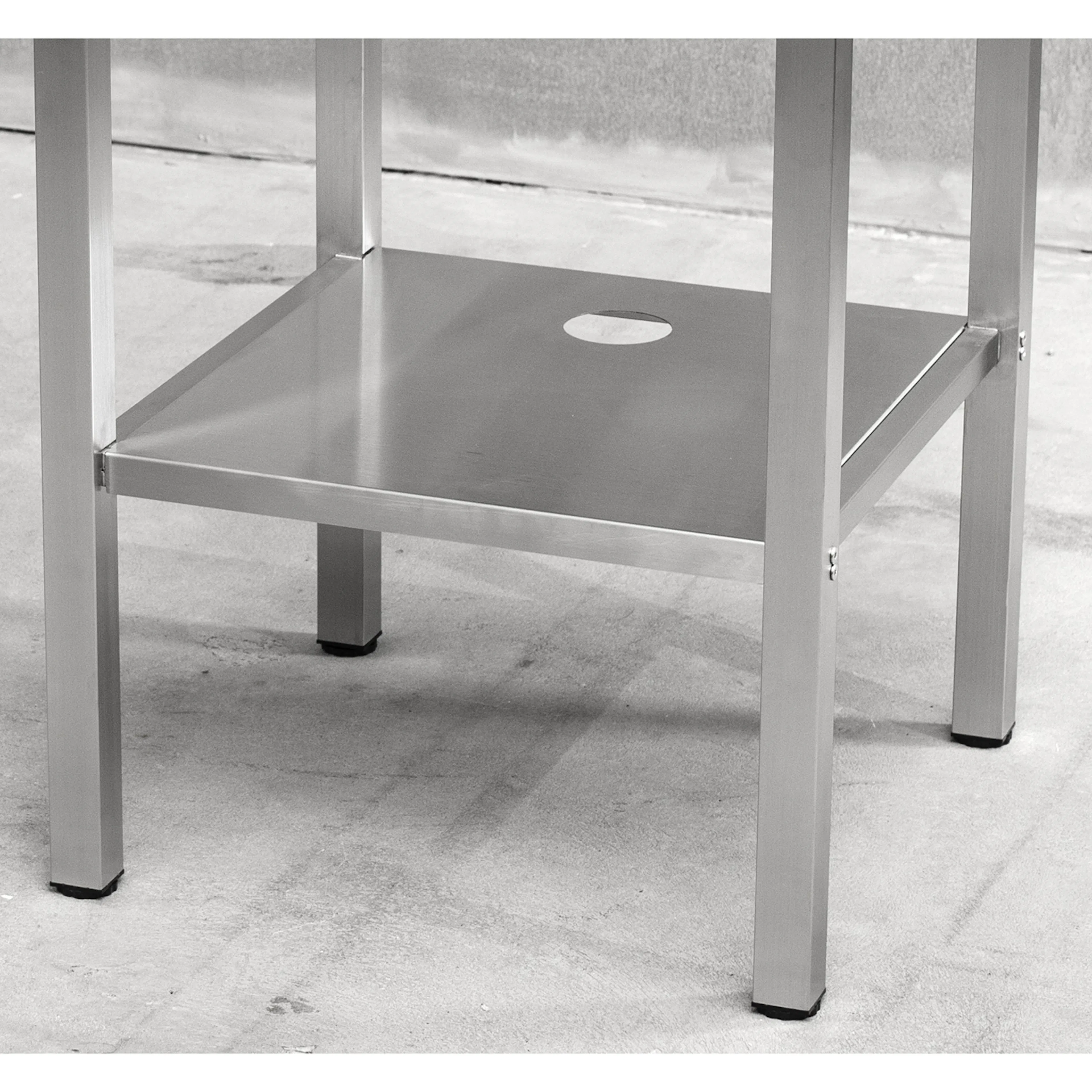 Underhylla Vilan Stainless Rostfri Underhylla med hål