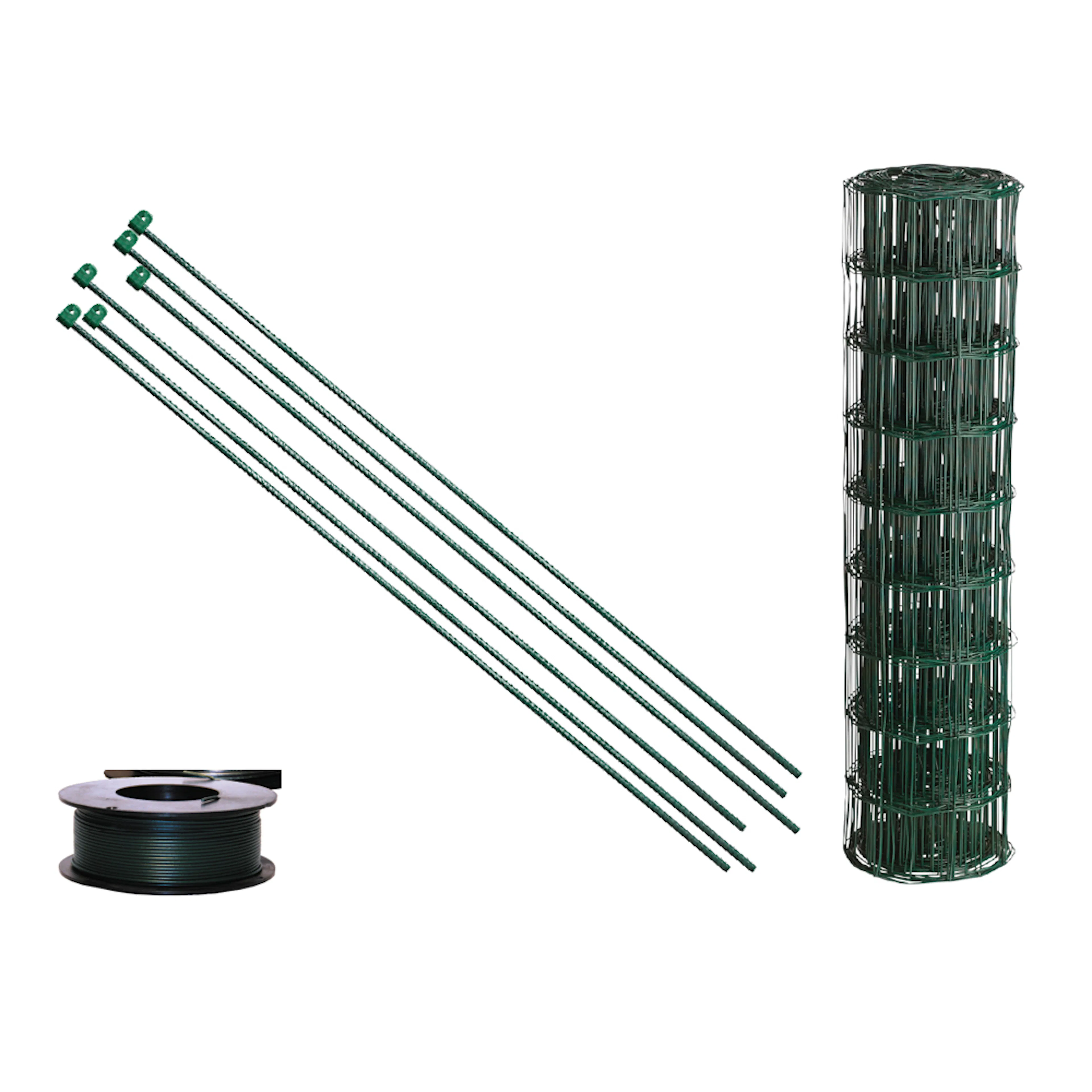 Villastängsel HORTUS Grön Komplett Set