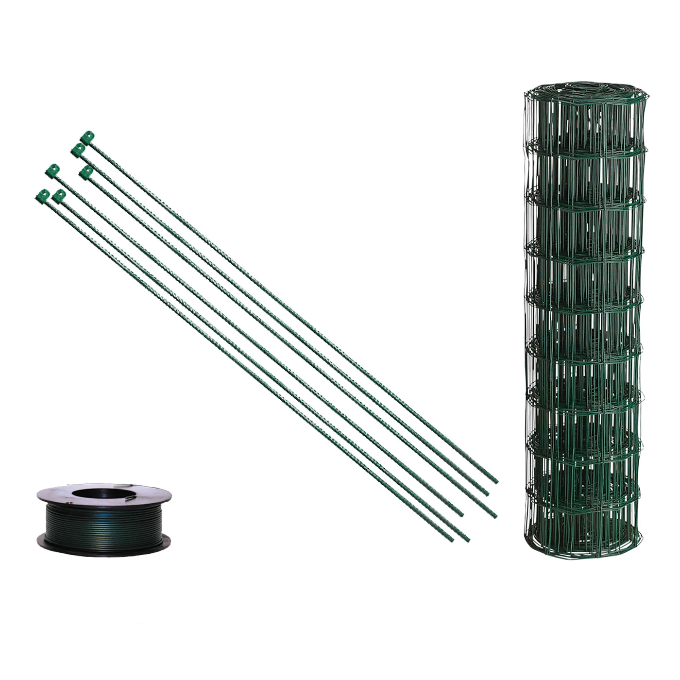 Villastängsel HORTUS Grön Komplett Set