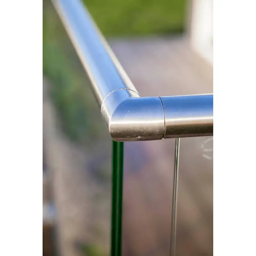 Vinkelbeslag 90 Jabo till Glasräcke Adam