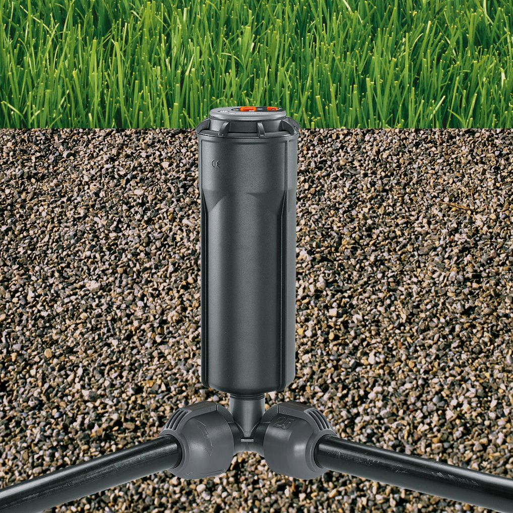 Vinklad L-skarv Gardena 25 mm x G 1/2 Hangänga