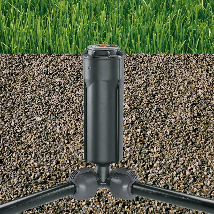 Vinklad L-skarv Gardena 25 mm x G 1/2 Hangänga