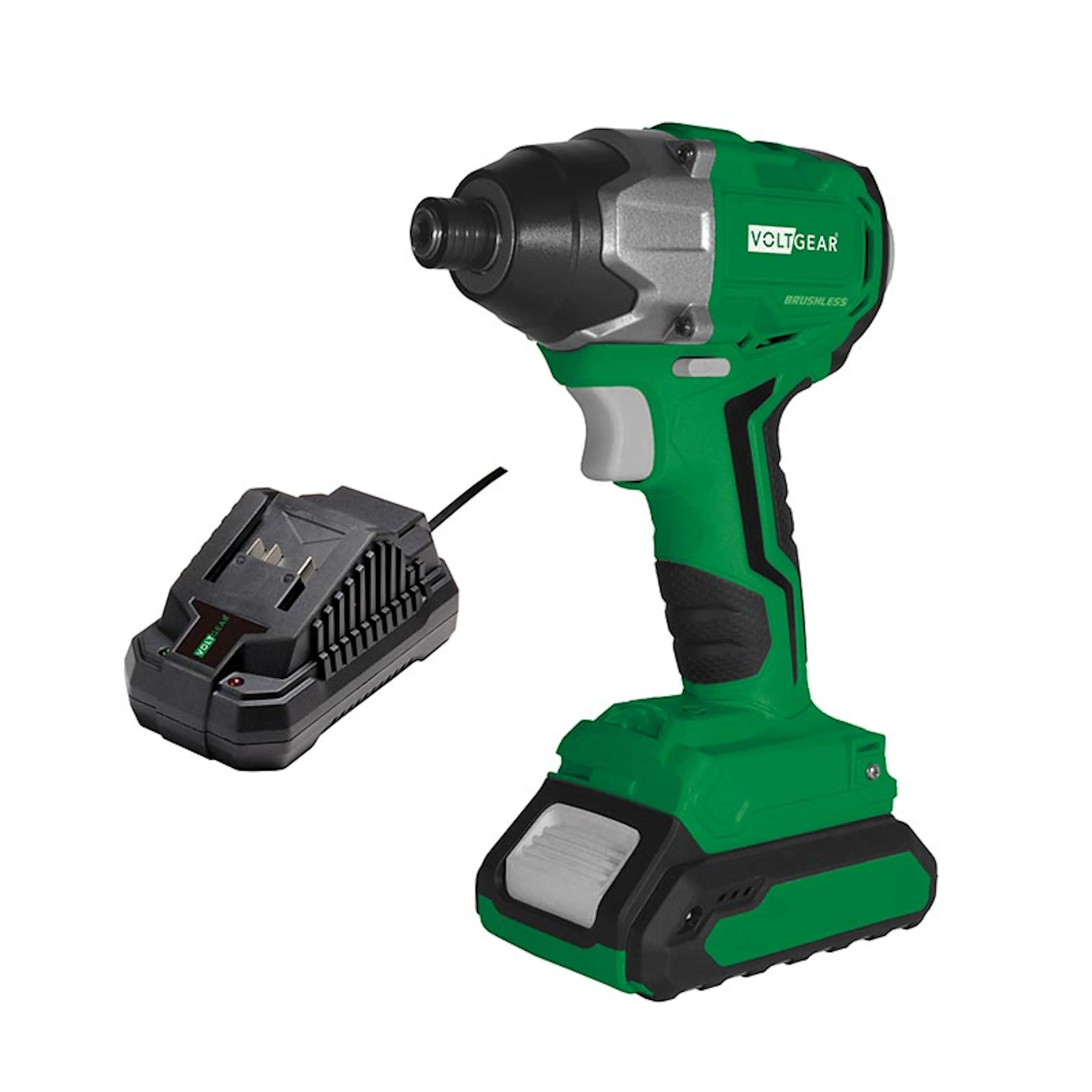 Slagskruvdragare Voltgear 20V Borstfri Batteri 2Ah & Laddare