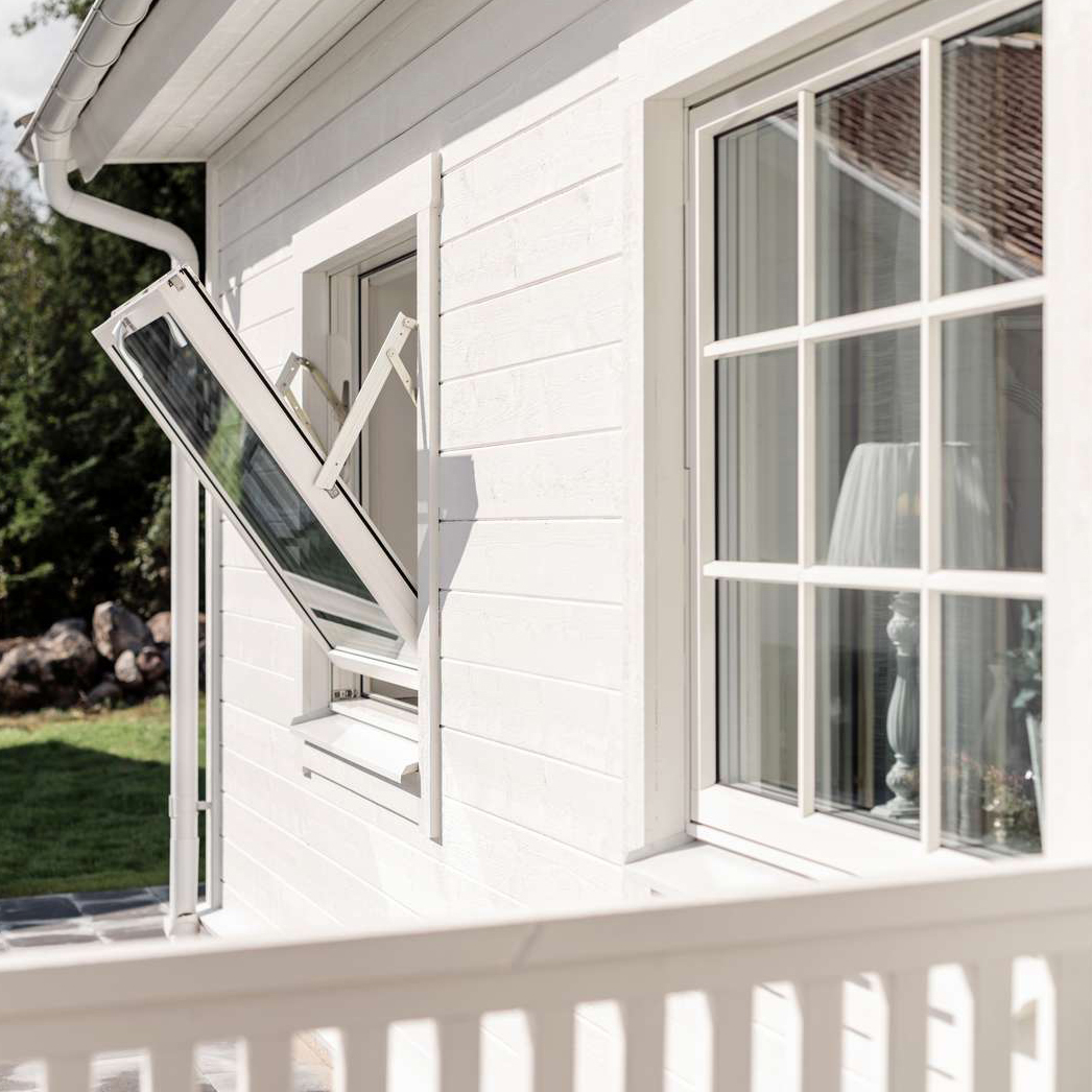 Vridfönster Elitfönster Original 3-Glas Aluminium