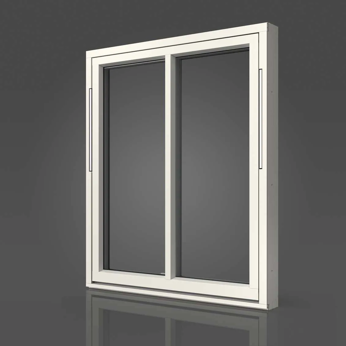 Vridfönster Elitfönster Original Alu 100 3-Glas Bågpost Lagerfört