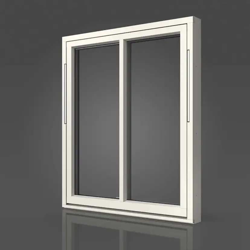 Vridfönster Elitfönster Original Alu 100 3-Glas Bågpost Lagerfört