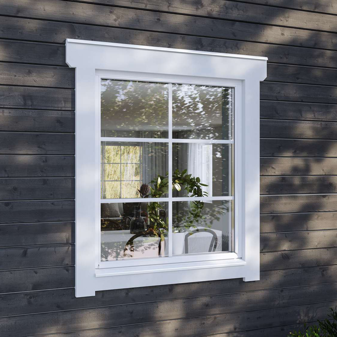 Vridfönster Elitfönster Original Trä 100 3-glas