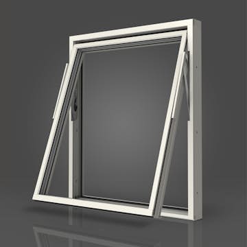 Vridfönster Elitfönster Vision 3-Glas Aluminium